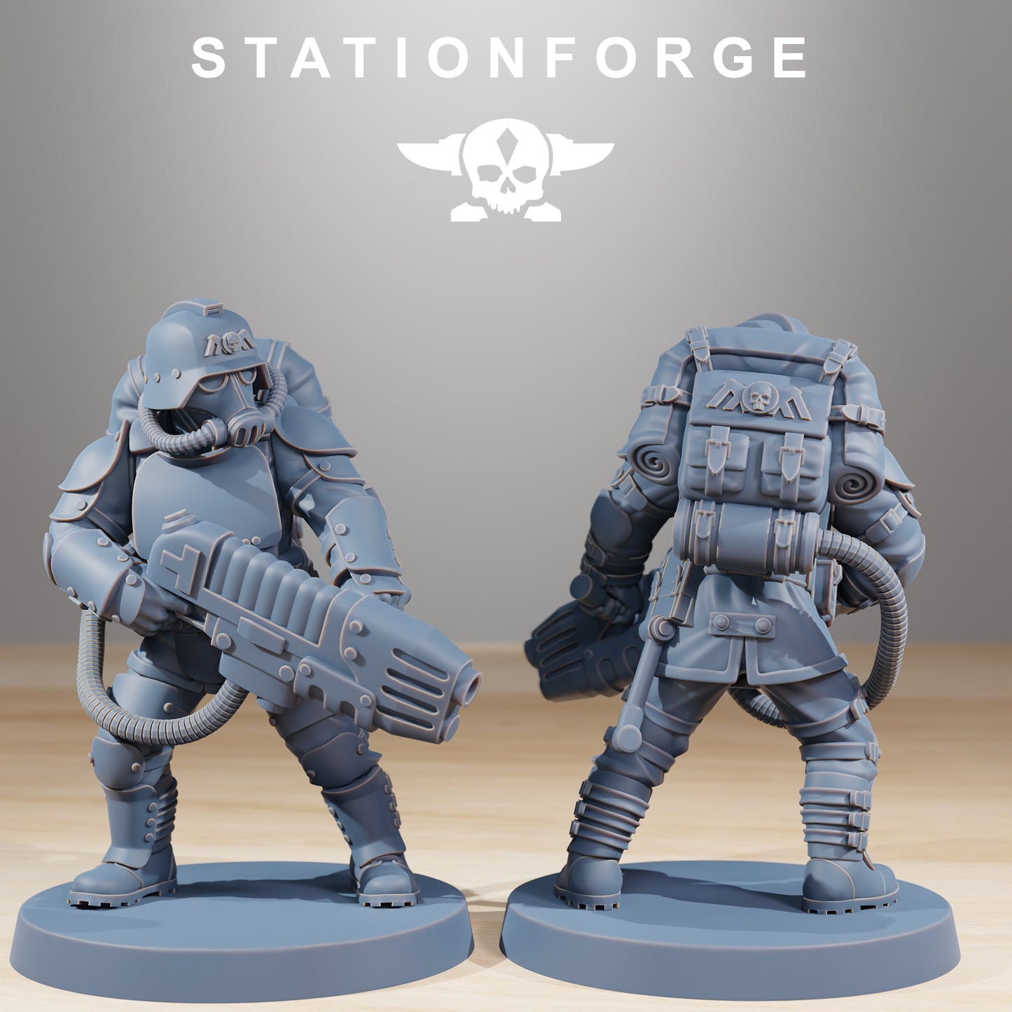 Produktfoto 28mm Tabletop Minis Stationforge: Ironclads