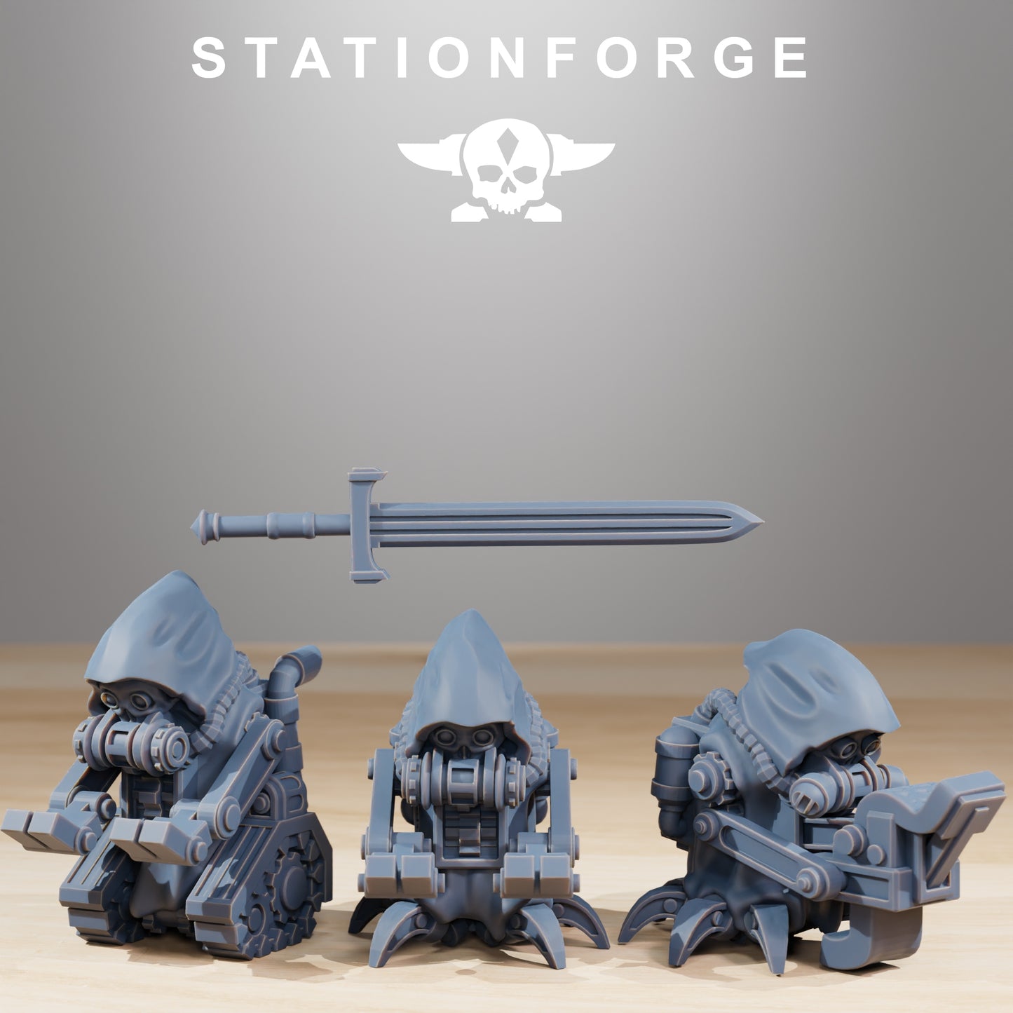 Photo du produit 28mm Tabletop Minis Stationforge : Leader