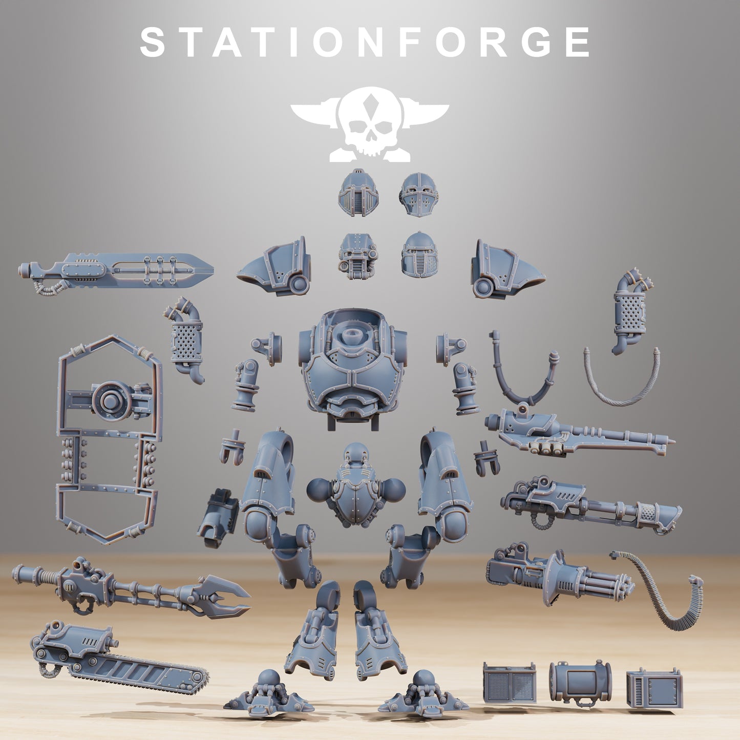 Photo du produit Minis Tabletop 28mm Stationforge : Armageddon