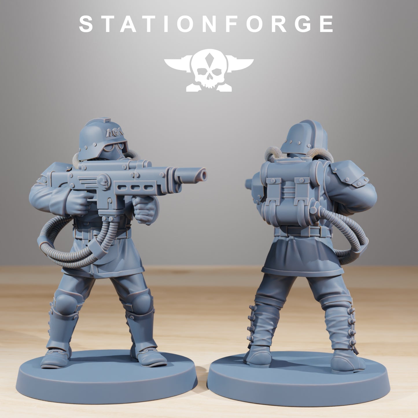 Photo du produit 28mm Tabletop Minis Stationforge : Commandos