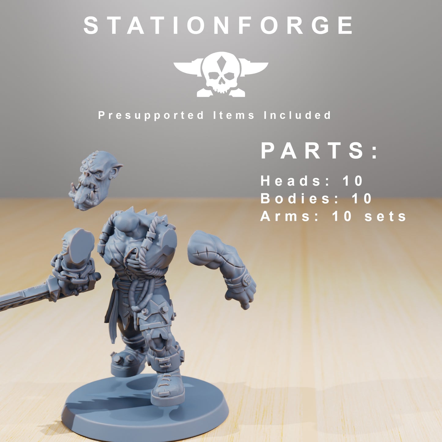 Photo du produit 28mm Tabletop Minis Stationforge : Plague Spreadaz