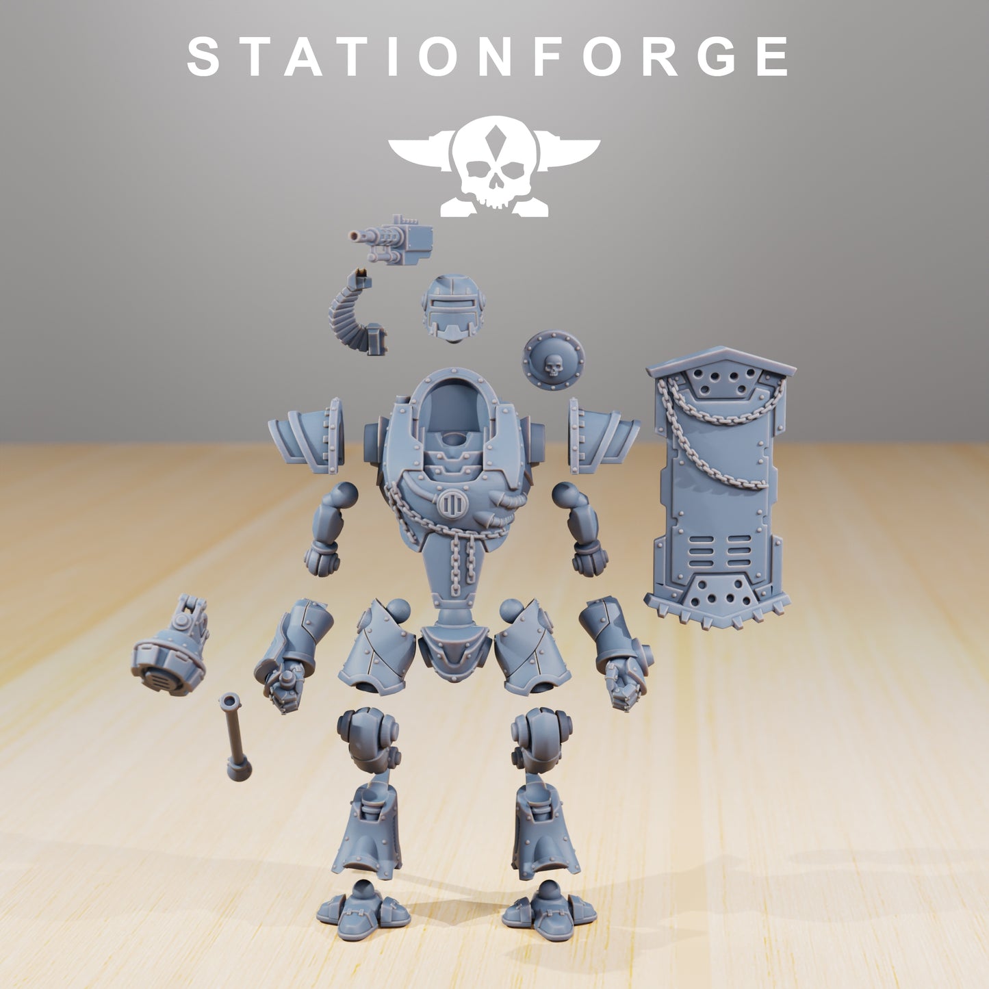 Photo du produit 28mm Tabletop Minis Stationforge: Exutars