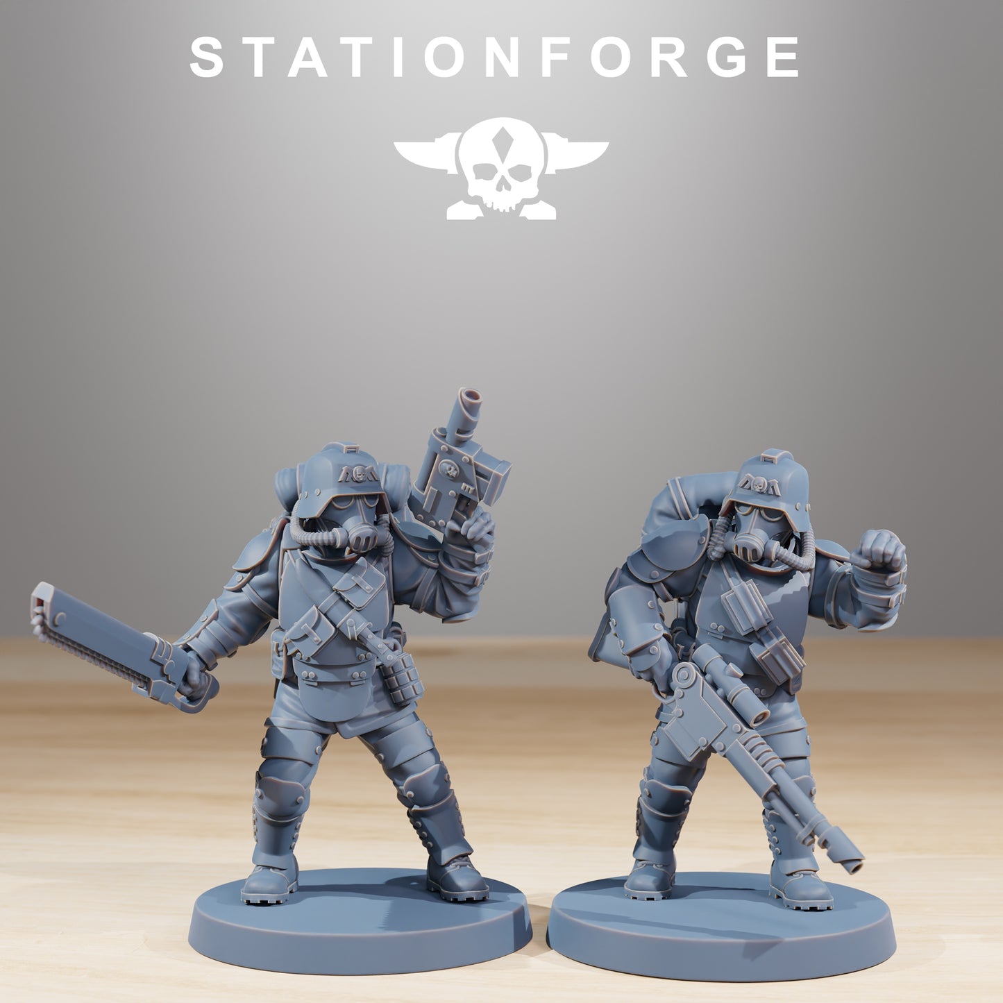Produktfoto 28mm Tabletop Minis Stationforge: Ironclads