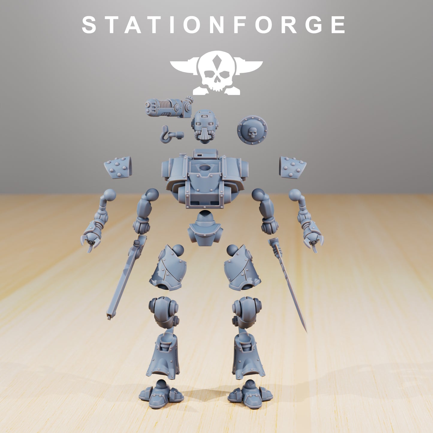 Photo du produit 28mm Tabletop Minis Stationforge: Exutars