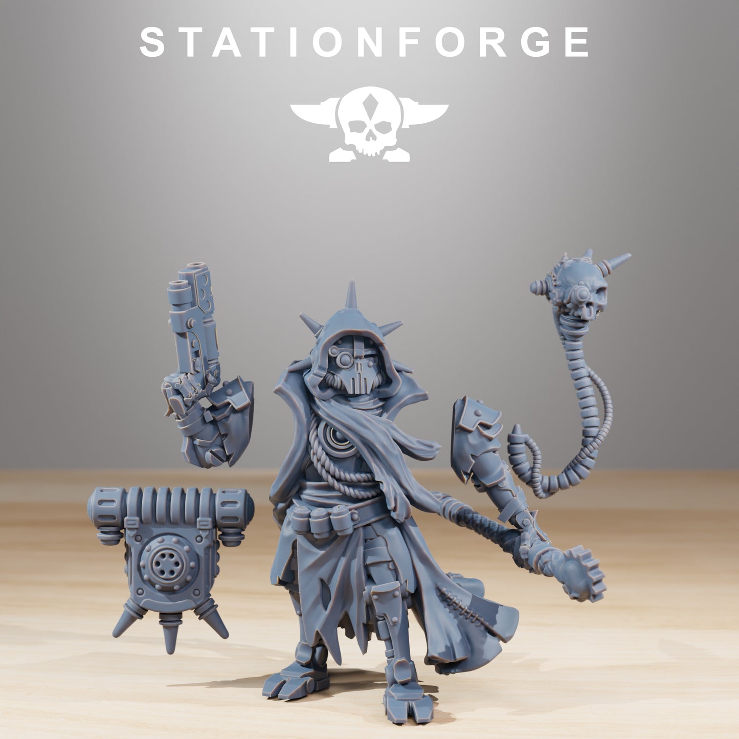 Photo du produit 28mm Tabletop Minis Stationforge : Leader