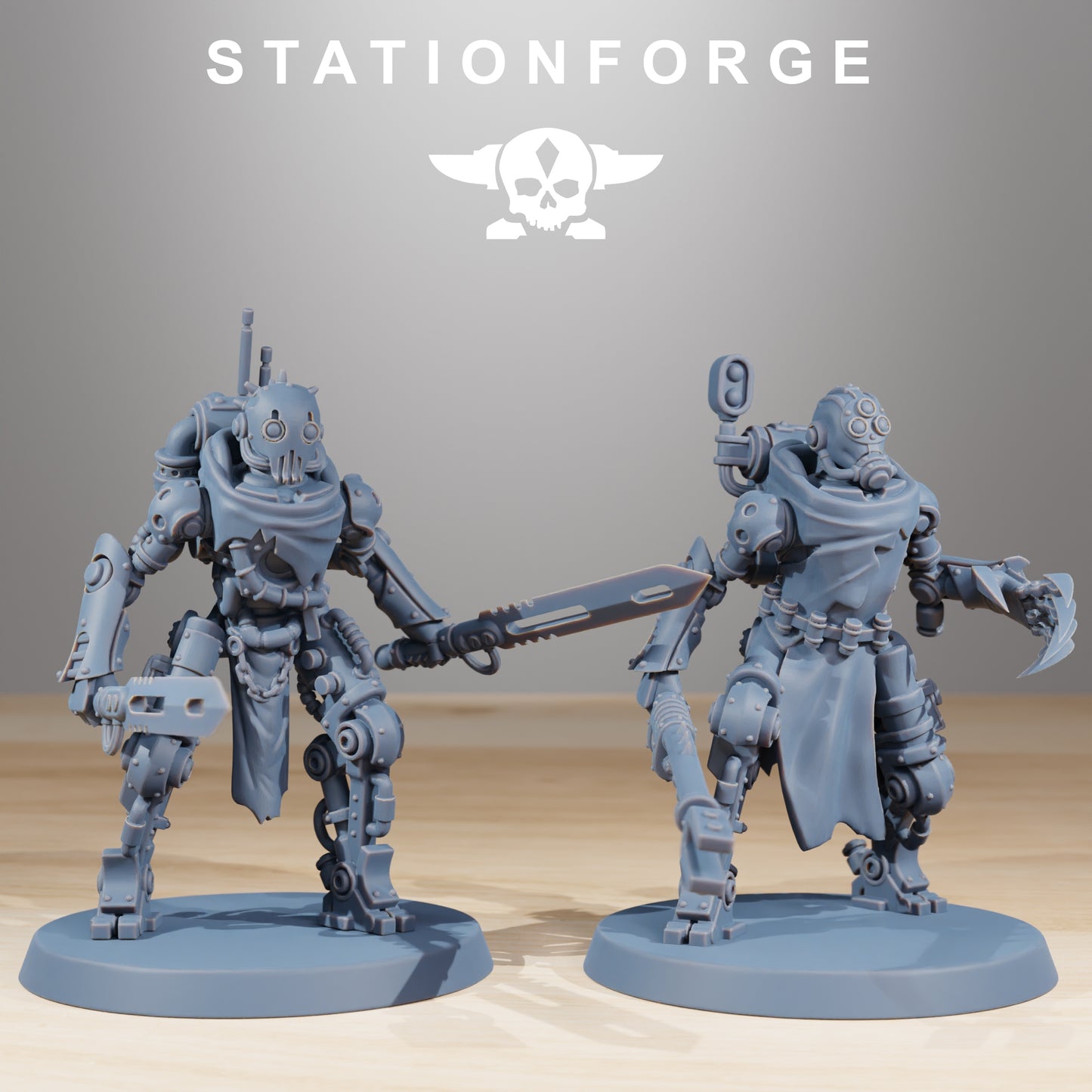 Photo de produit 28mm Tabletop Minis Stationforge : Junkbots