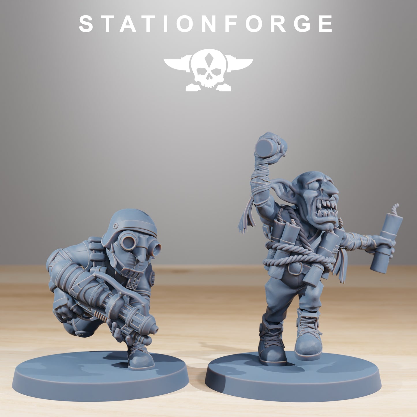 Photo de produit 28mm Tabletop Minis Stationforge : Skillers