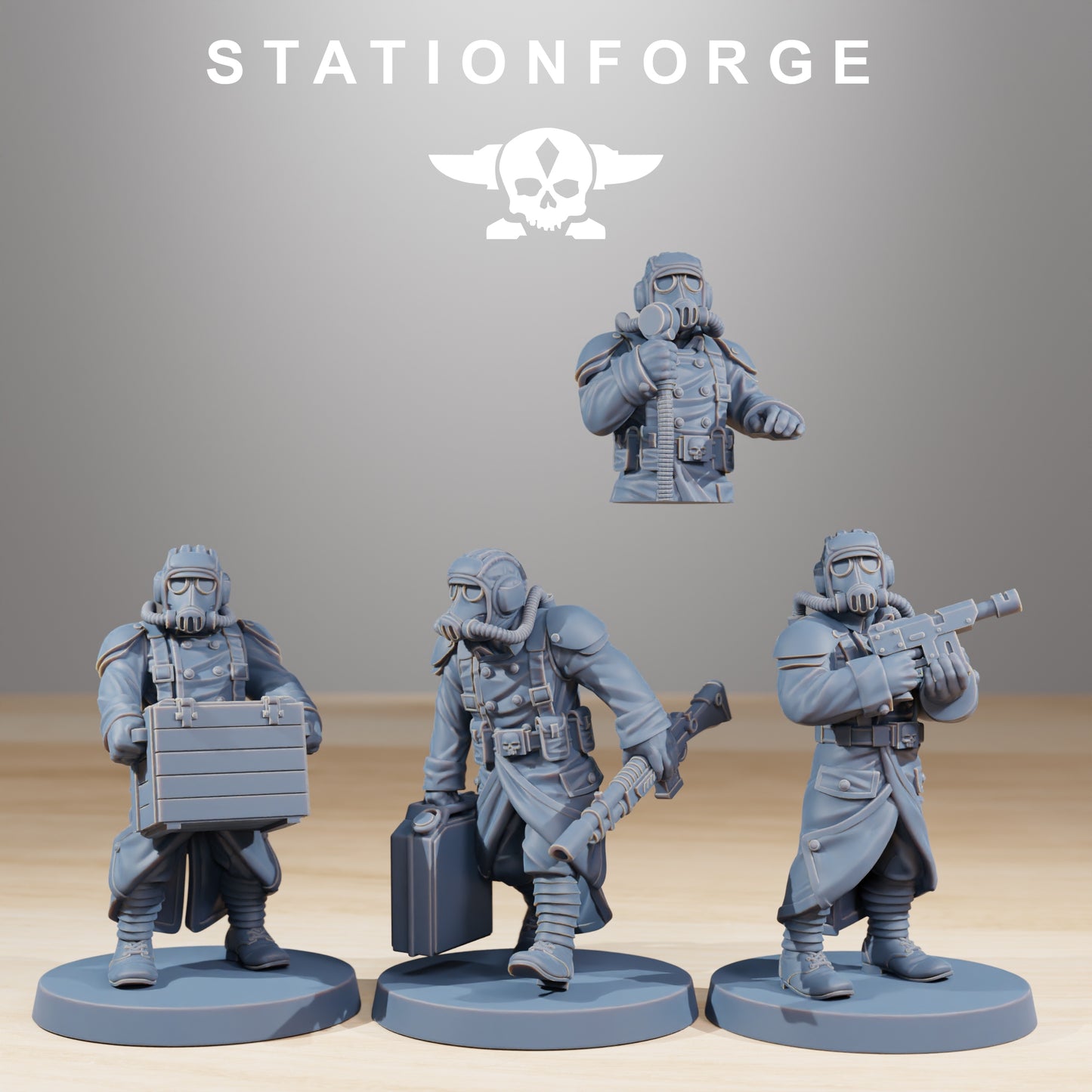 Photo du produit 28mm Tabletop Minis Stationforge : Char léger