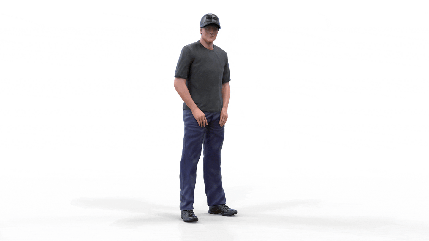 Photo du produit Diorama et modélisme Figurine miniature : Tuner de voiture 3