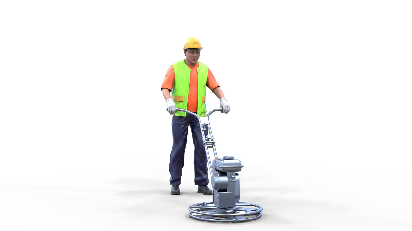 Produktfoto Diorama und Modellbau Miniatur Figur: Bauarbeiter 4