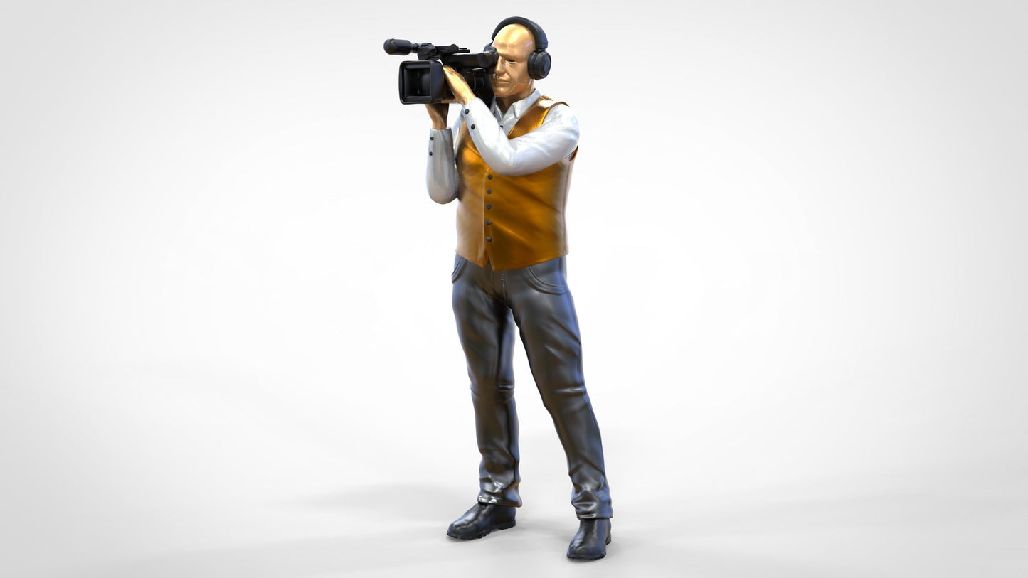 Photo du produit Diorama et modélisme Figurine miniature : Ensemble de reporters, 6 figurines