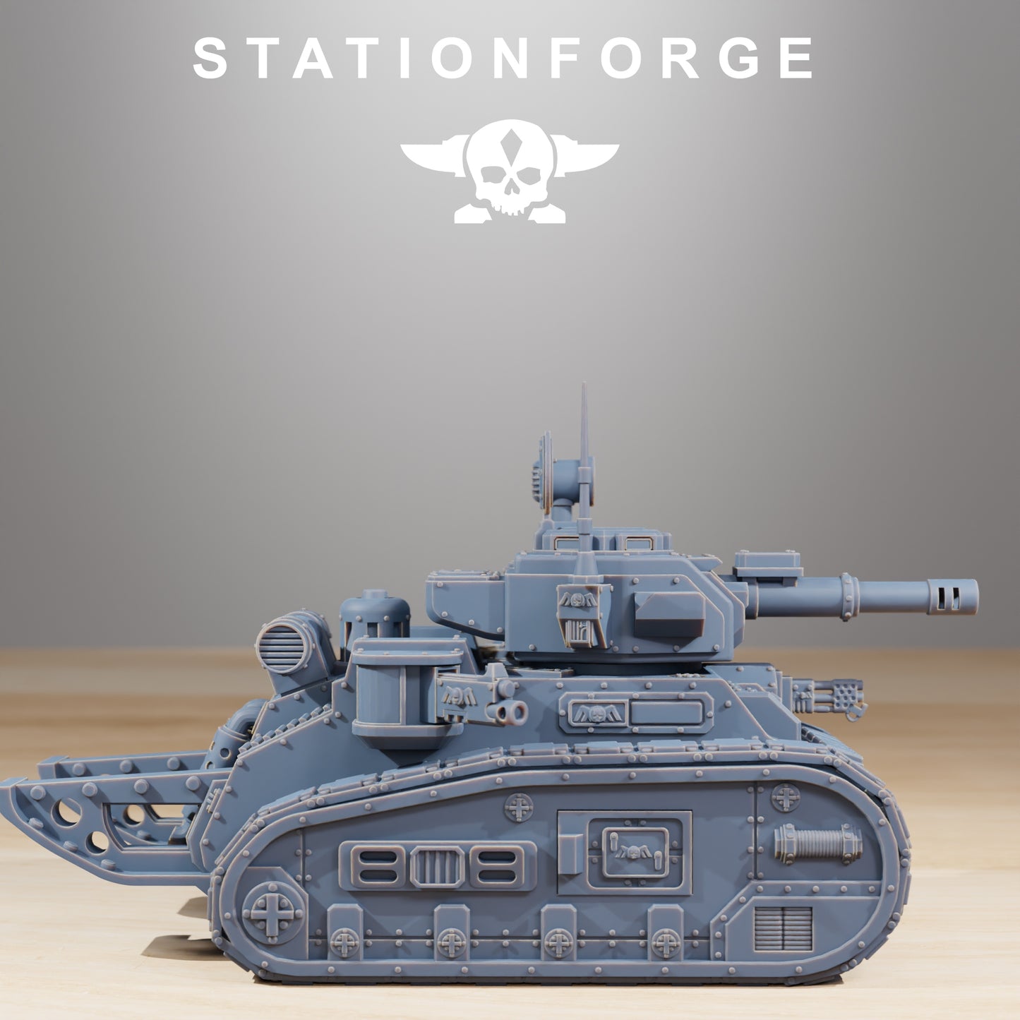 Photo du produit 28mm Tabletop Minis Stationforge : Char léger