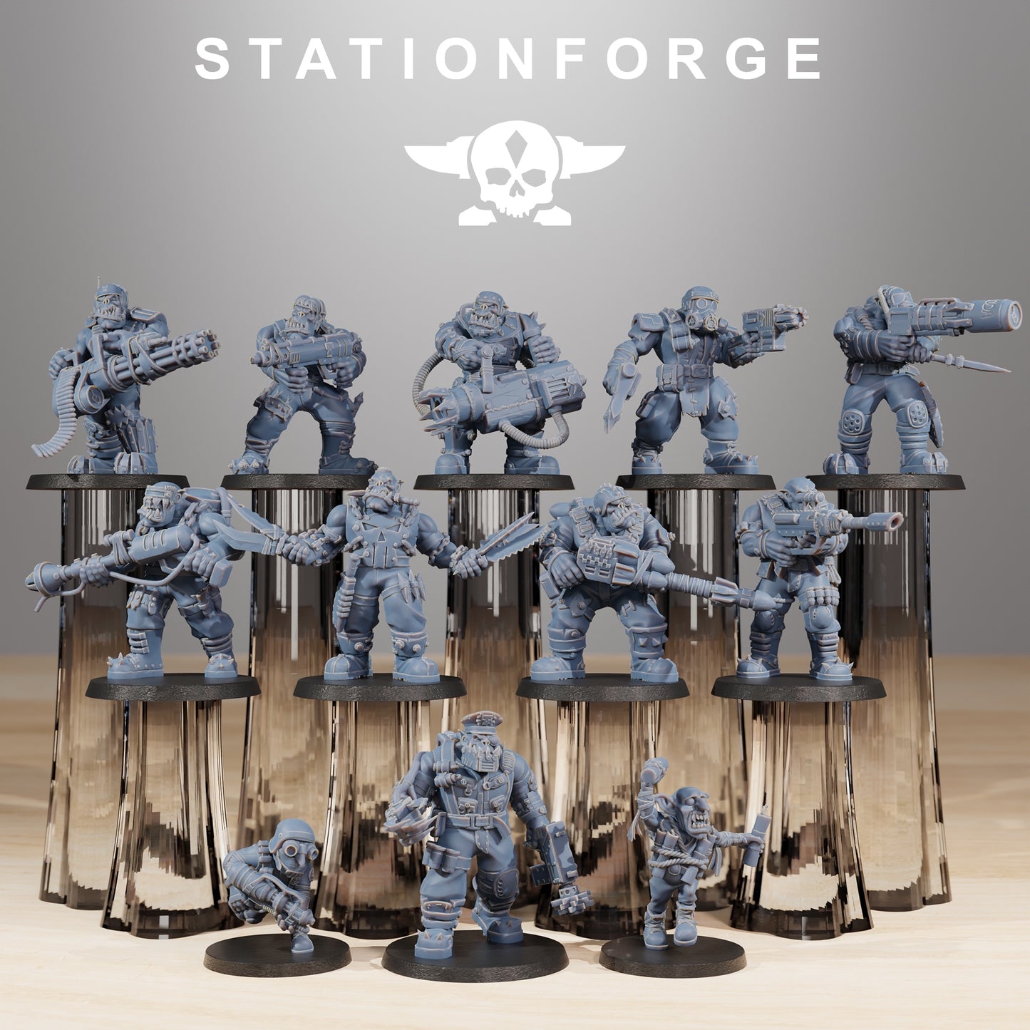 Photo de produit 28mm Tabletop Minis Stationforge : Skillers