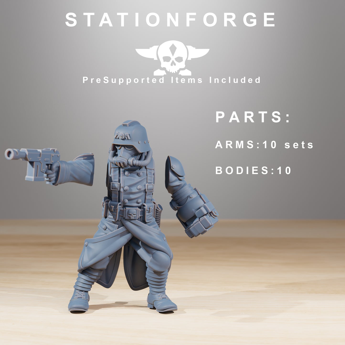 Photo du produit 28mm Tabletop Minis Stationforge : Acolytes