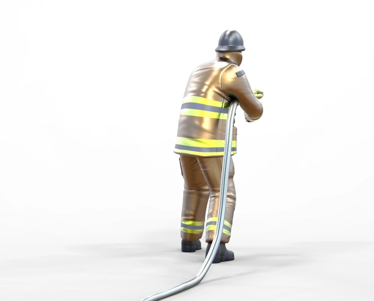 Photo du produit Diorama et modélisme Figurine miniature : Pompier 1