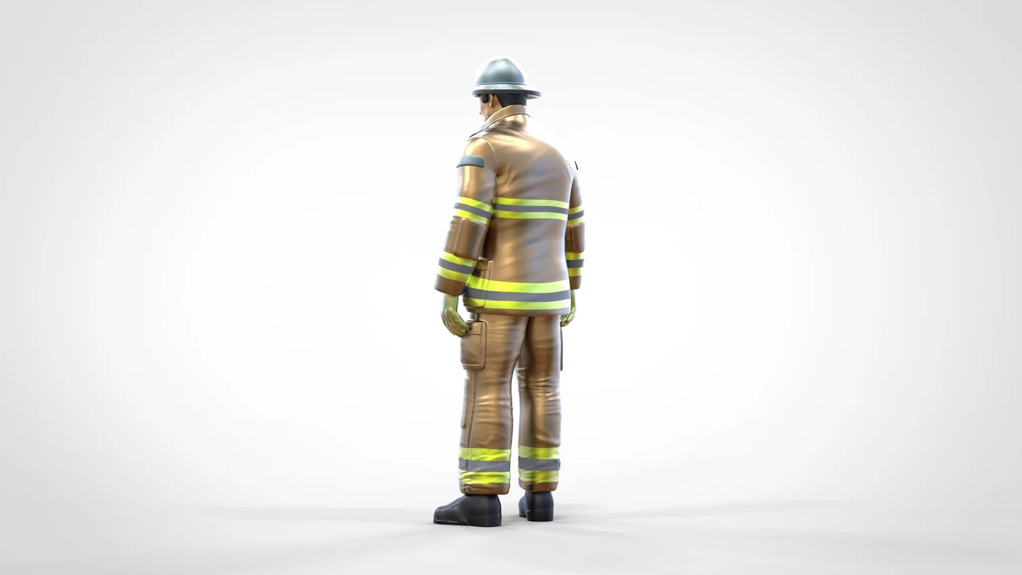 Produktfoto Diorama und Modellbau Miniatur Figur: Feuerwehrmann 2