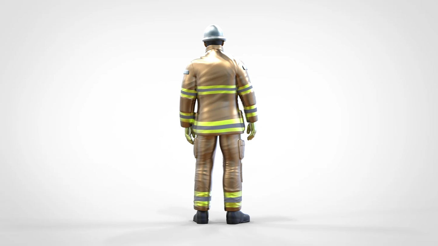 Produktfoto Diorama und Modellbau Miniatur Figur: Feuerwehrmann 2