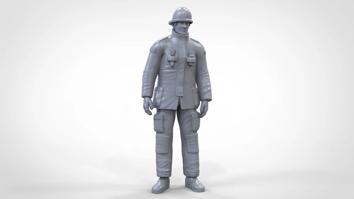 Produktfoto Diorama und Modellbau Miniatur Figur: Feuerwehrmann 2