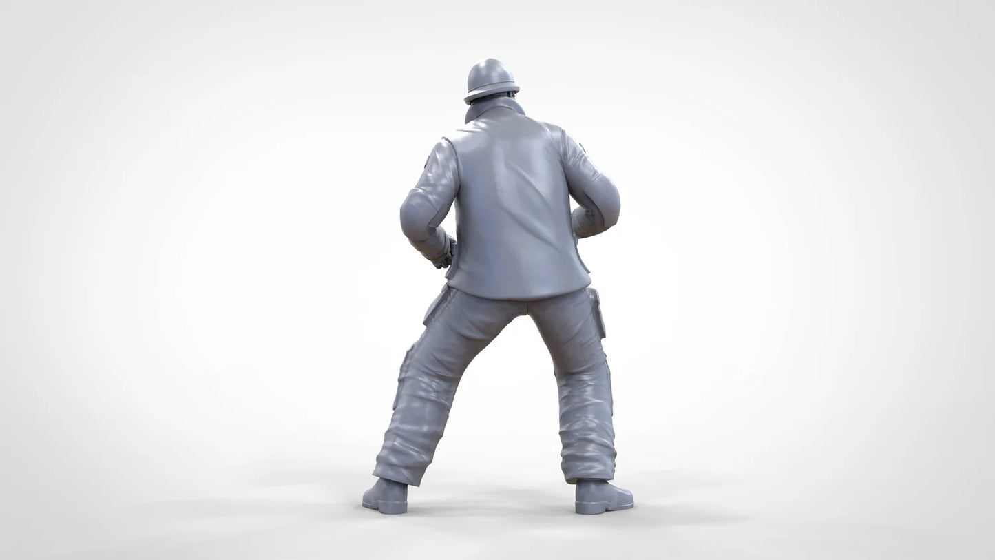 Produktfoto Diorama und Modellbau Miniatur Figur: Feuerwehrmann 3