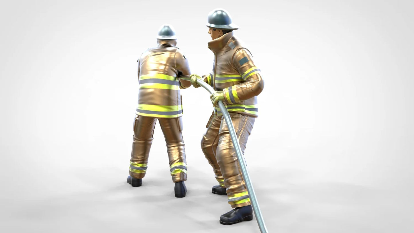 Produktfoto Diorama und Modellbau Miniatur Figur: Feuerwehrmann 3