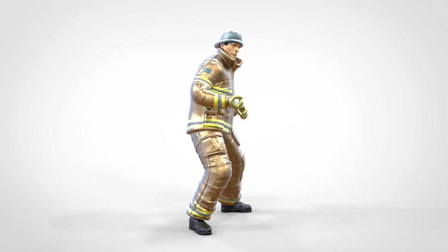 Produktfoto Diorama und Modellbau Miniatur Figur: Feuerwehrmann 3