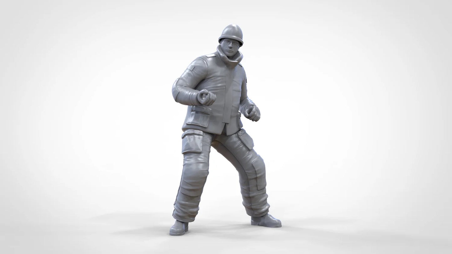Produktfoto Diorama und Modellbau Miniatur Figur: Feuerwehrmann 3