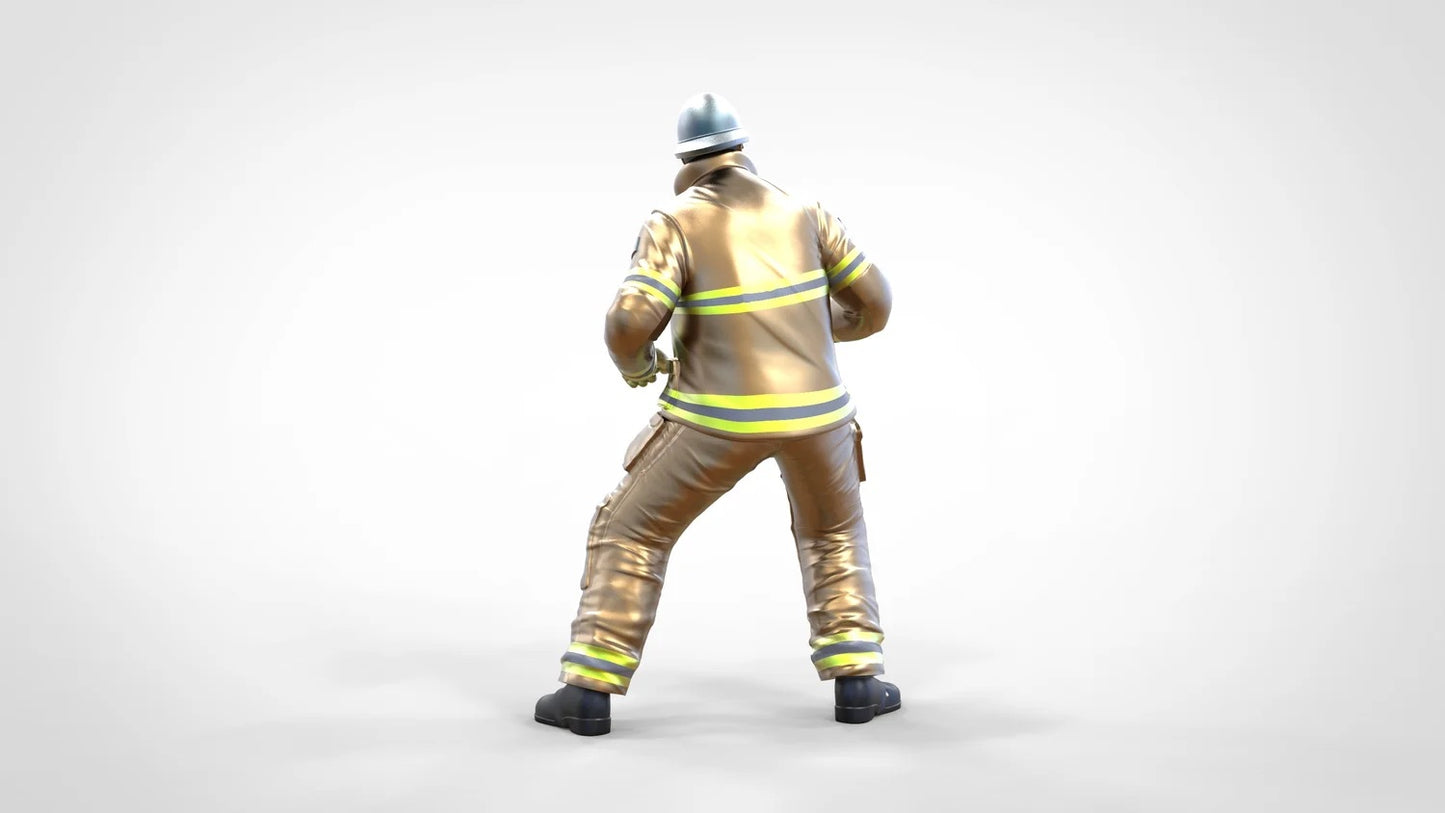 Produktfoto Diorama und Modellbau Miniatur Figur: Feuerwehrmann 3