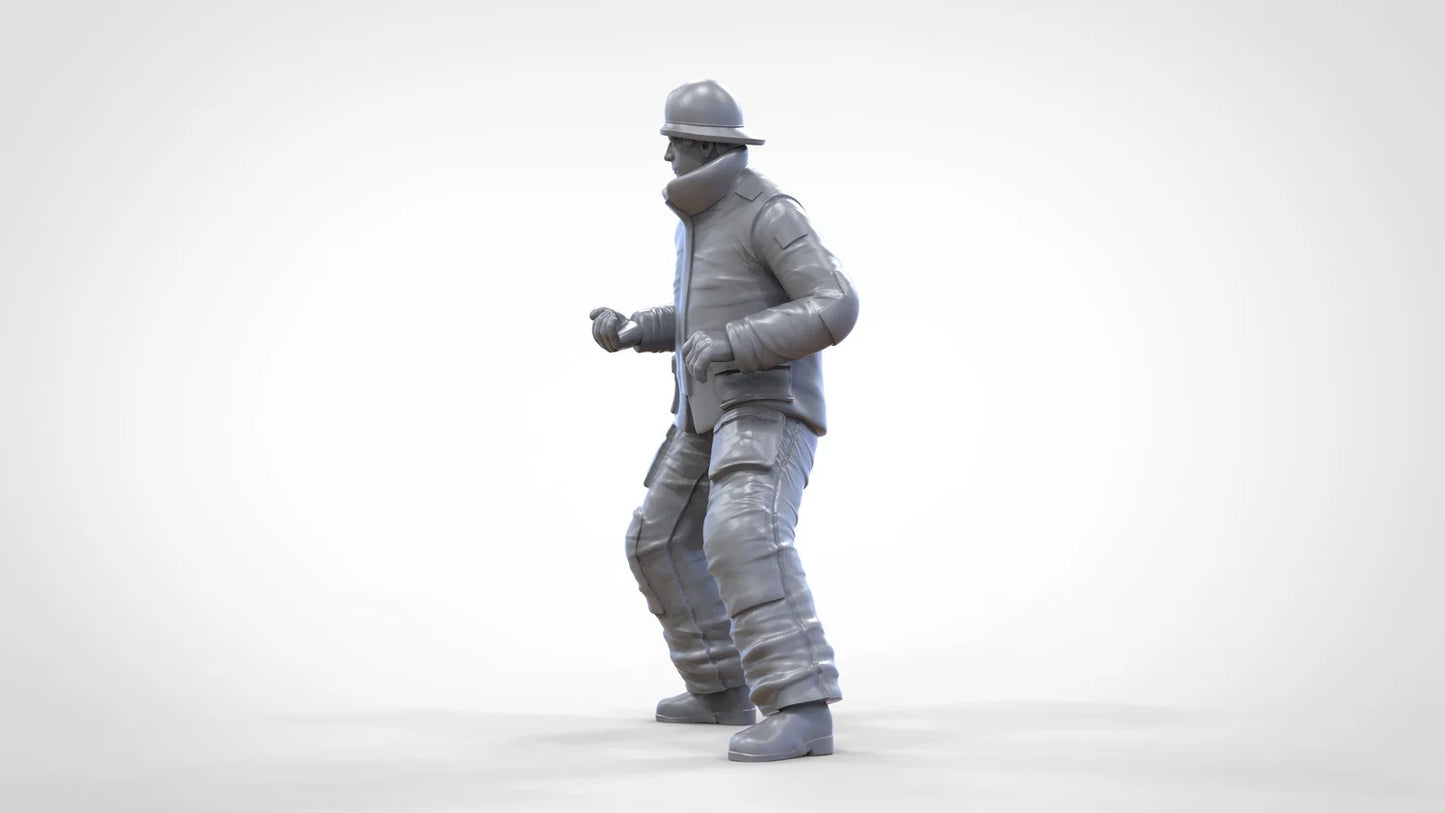 Produktfoto Diorama und Modellbau Miniatur Figur: Feuerwehrmann 3