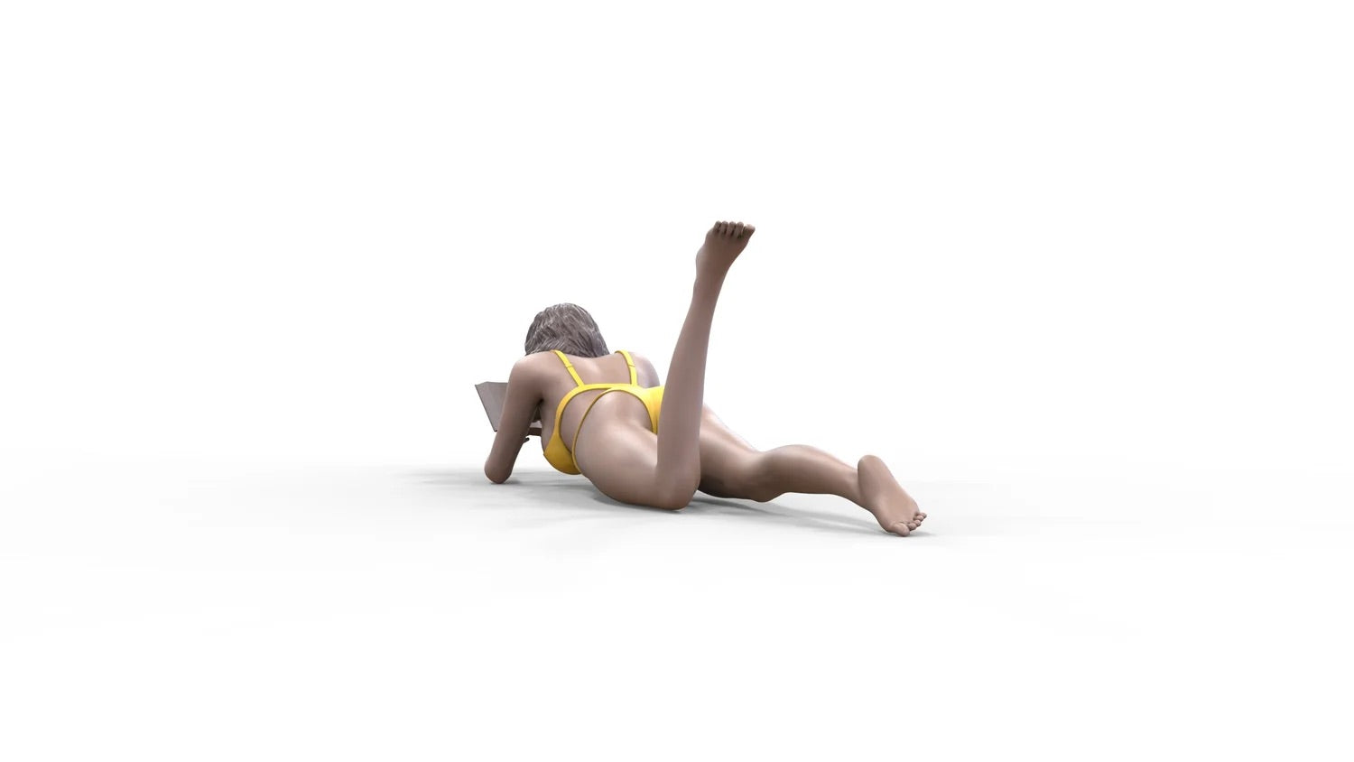 Photo du produit diorama et modélisme figurine miniature : Femme à la plage 1