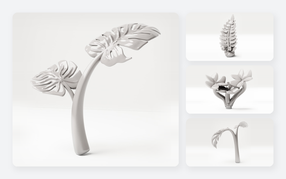 Plantes miniatures et végétation pour dioramas et modélisme