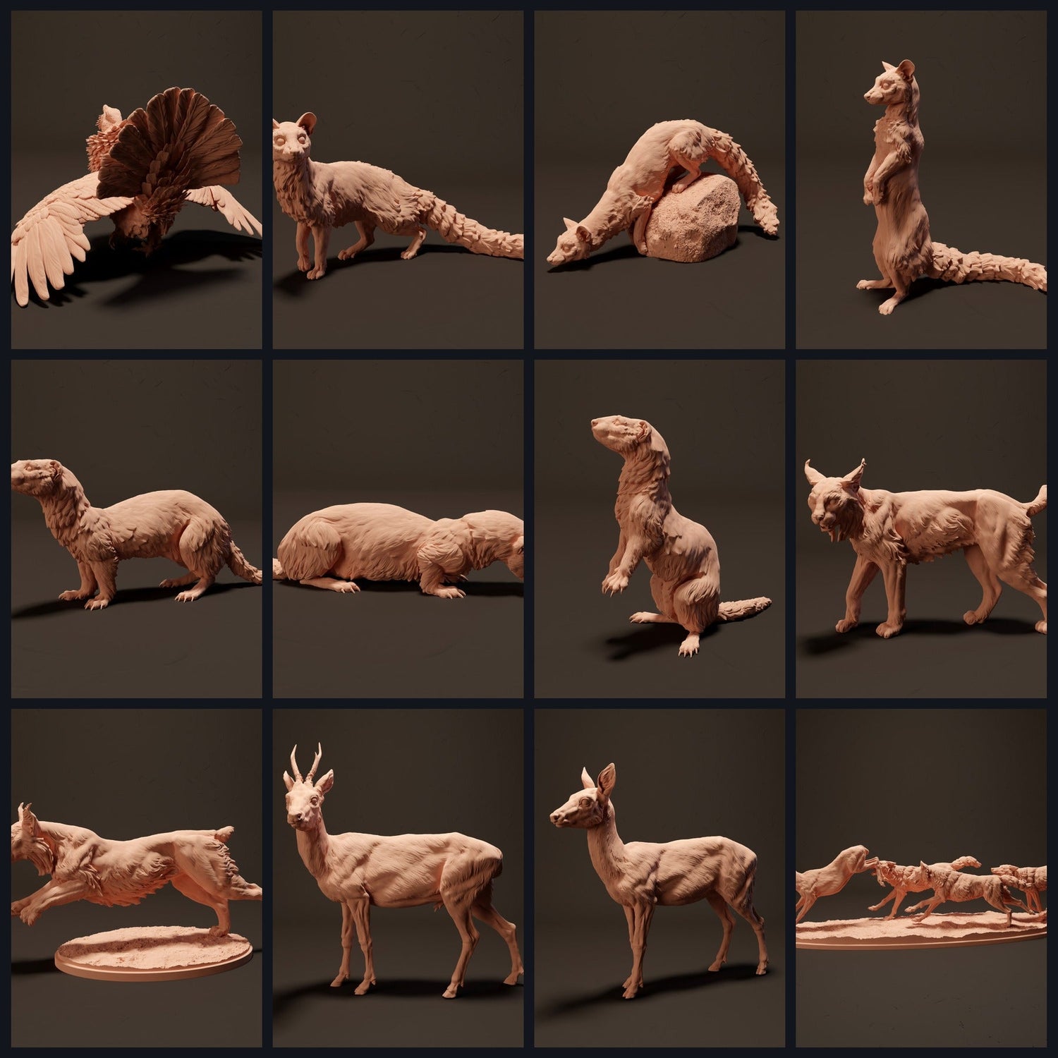 Cette image est l'image de catégorie pour la sortie 23_10 : Iberische Tierminiaturen und Tierfiguren für Diorama und Modellbau