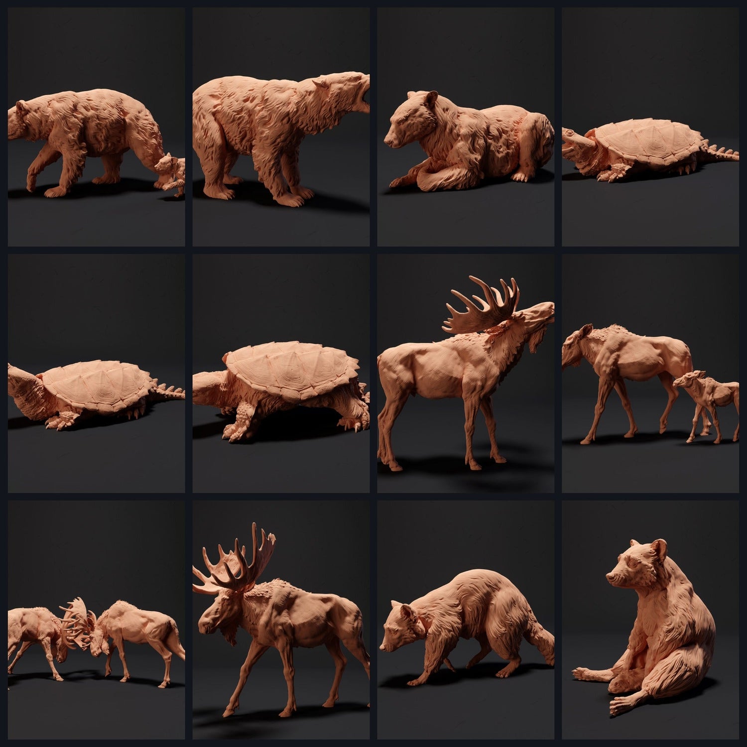 Cette image est l'image de catégorie pour la sortie 23_09 : Nordische Tierfiguren und Tierminiaturen für Diorama & Modellbau