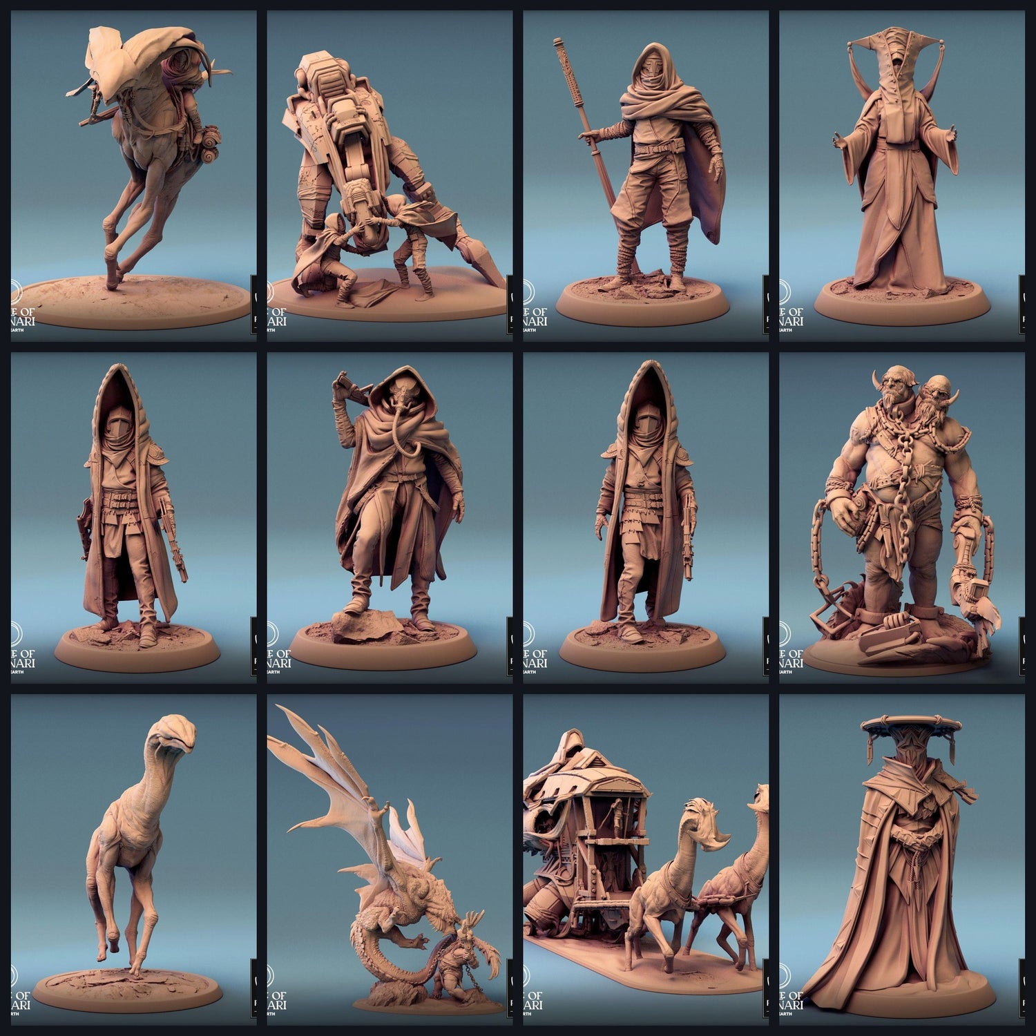 Cette image est l'image de catégorie pour la sortie 24_03: People of the Dunnari - Nomades du désert & Bêtes