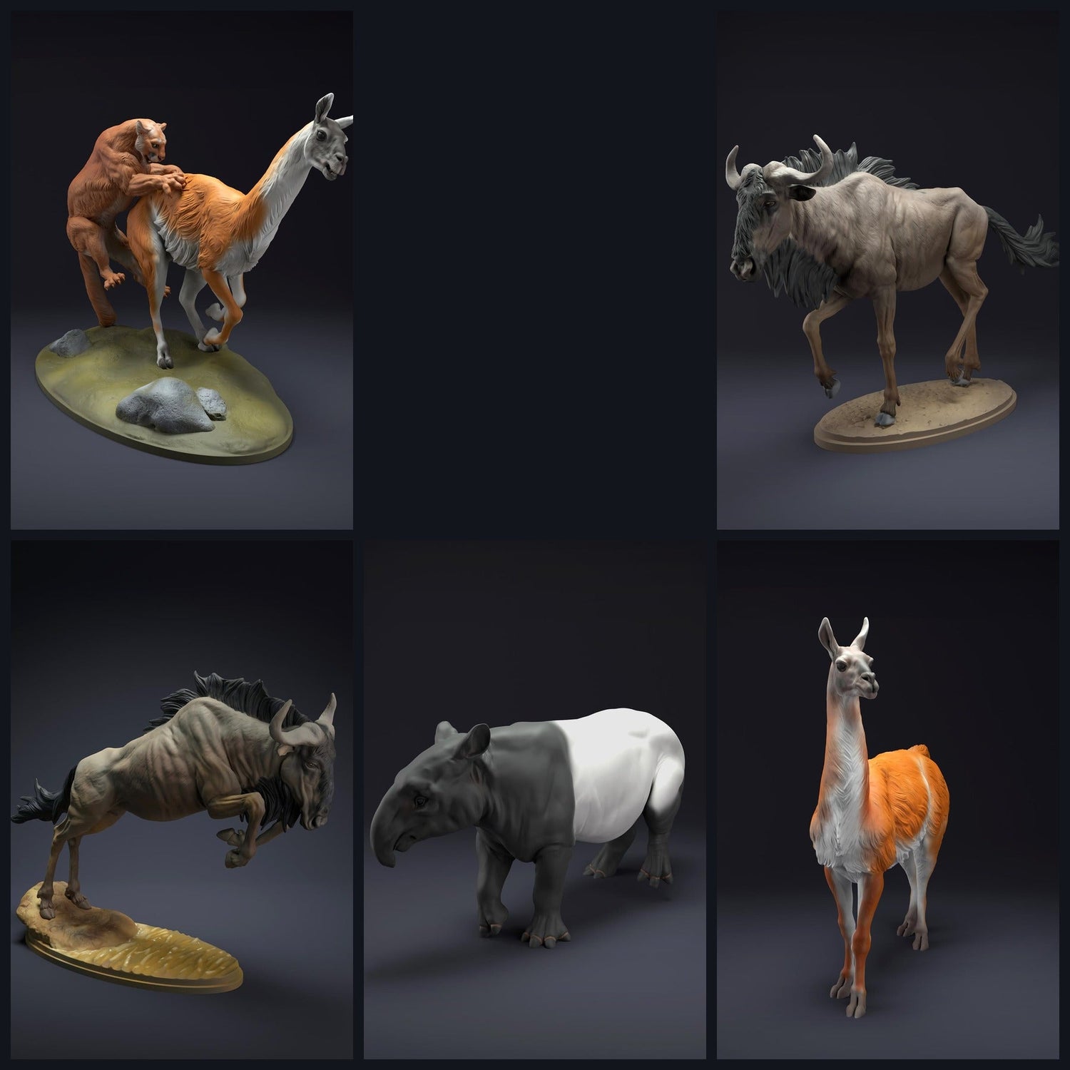 Cette image est l'image de catégorie pour la sortie 22_07 : Wildtierminiaturen für Diorama und Modellbau
