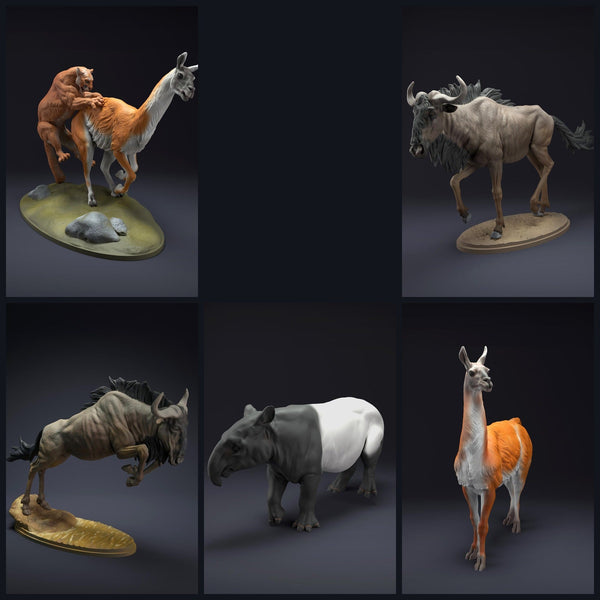Cette image est l'image de catégorie pour la sortie 22_07 : Wildtierminiaturen für Diorama und Modellbau