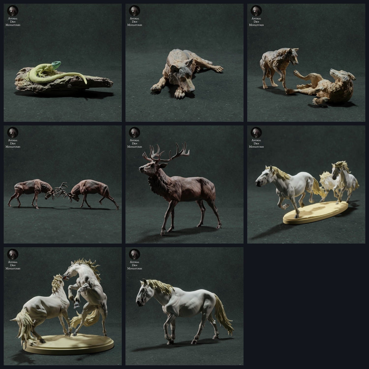 Cette image est l'image de catégorie pour la sortie 22_11 : Wildtierminiaturen und Tierfiguren für Diorama und Modellbau