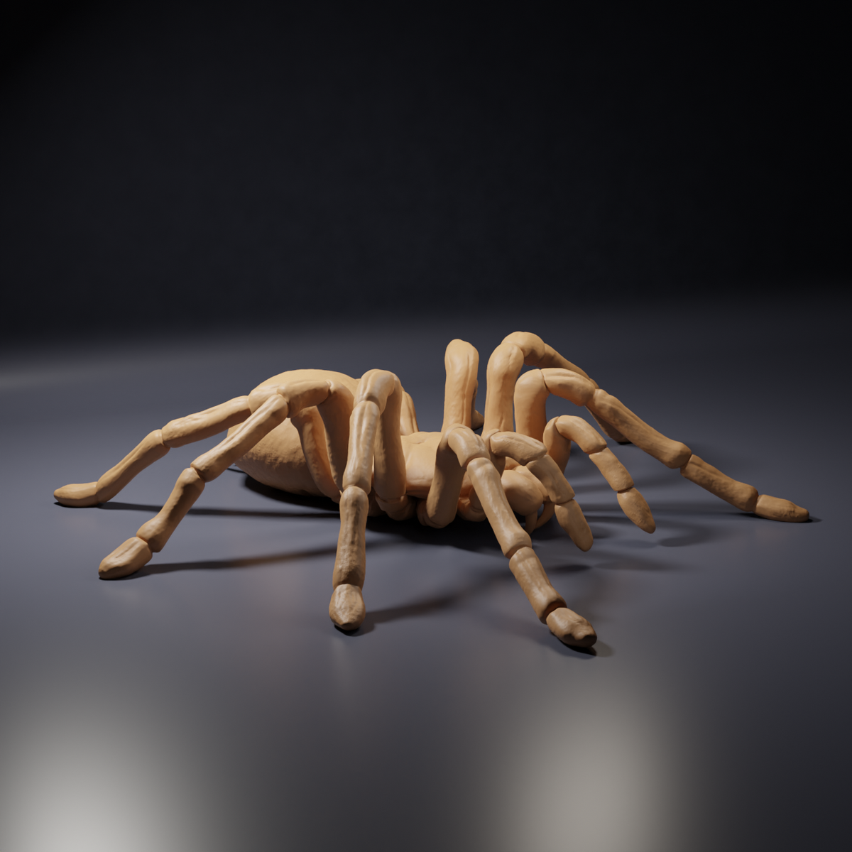 Photo du produit, figurine animale Animal Den Miniatures 3 : figurine d’arachnide : mygale de Goliath (26_10_01)