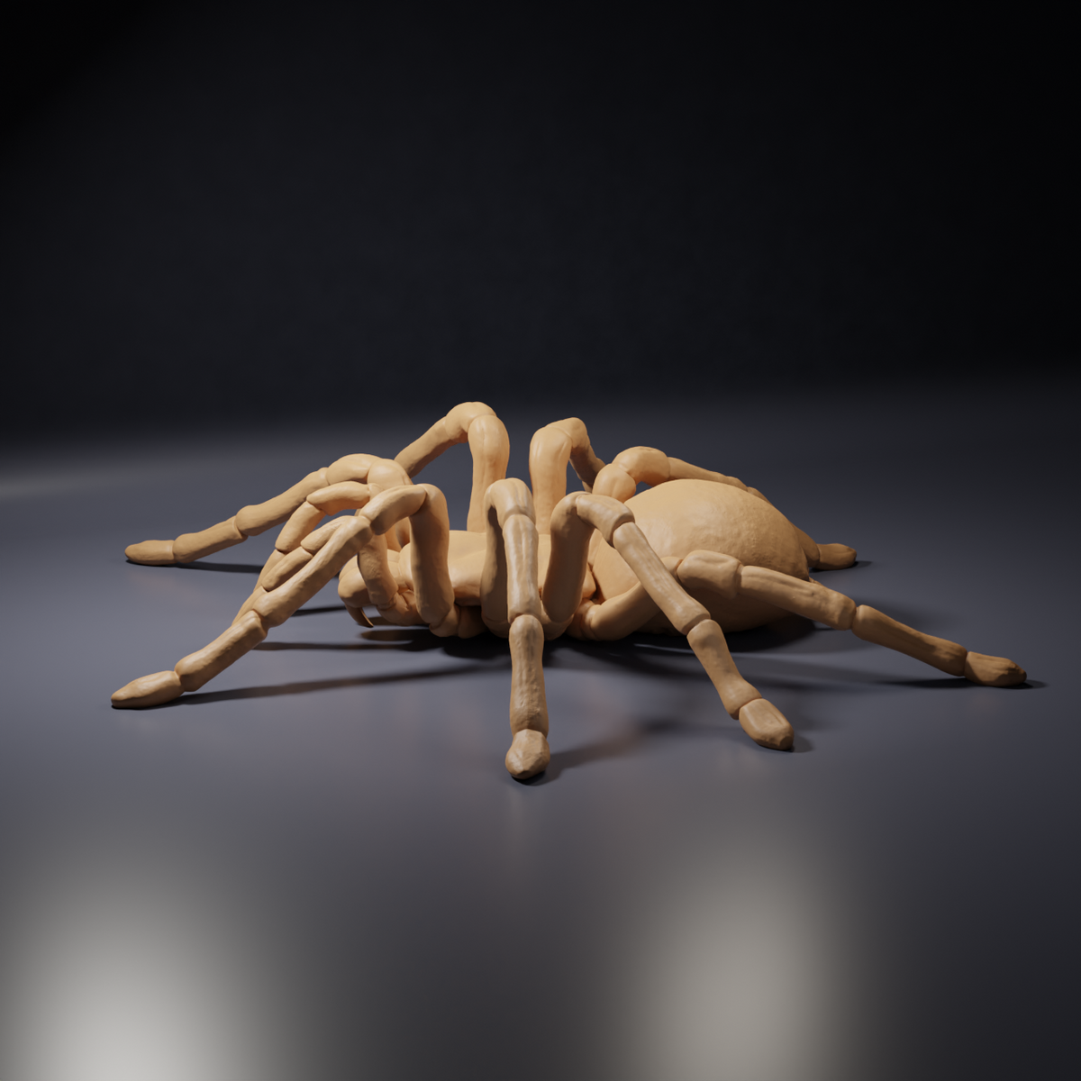 Photo du produit, figurine animalière Animal Den Miniatures 5 : araignée : mygale de Goliath (26_10_01)