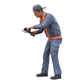 Produktfoto Diorama und Modellbau Miniatur Figur: Mechaniker mit Flex