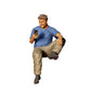 Photo produit de modélisme pour diorama 0 : Set de figurines de diorama : personnes autour et sur la voiture (n° S62)