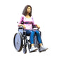 Photo produit de modélisme de diorama 4 : set de figurines de diorama : utilisateur de fauteuil roulant au quotidien (n° S59)