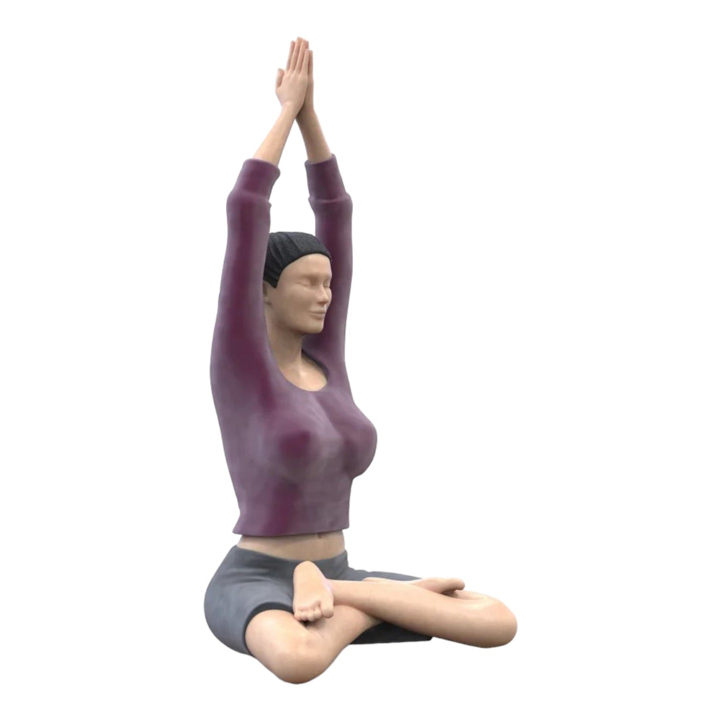 Diorama Modellbau Produktfoto 1: Diorama Figuren-Set: Yoga und Fitness (Nr. S103)
