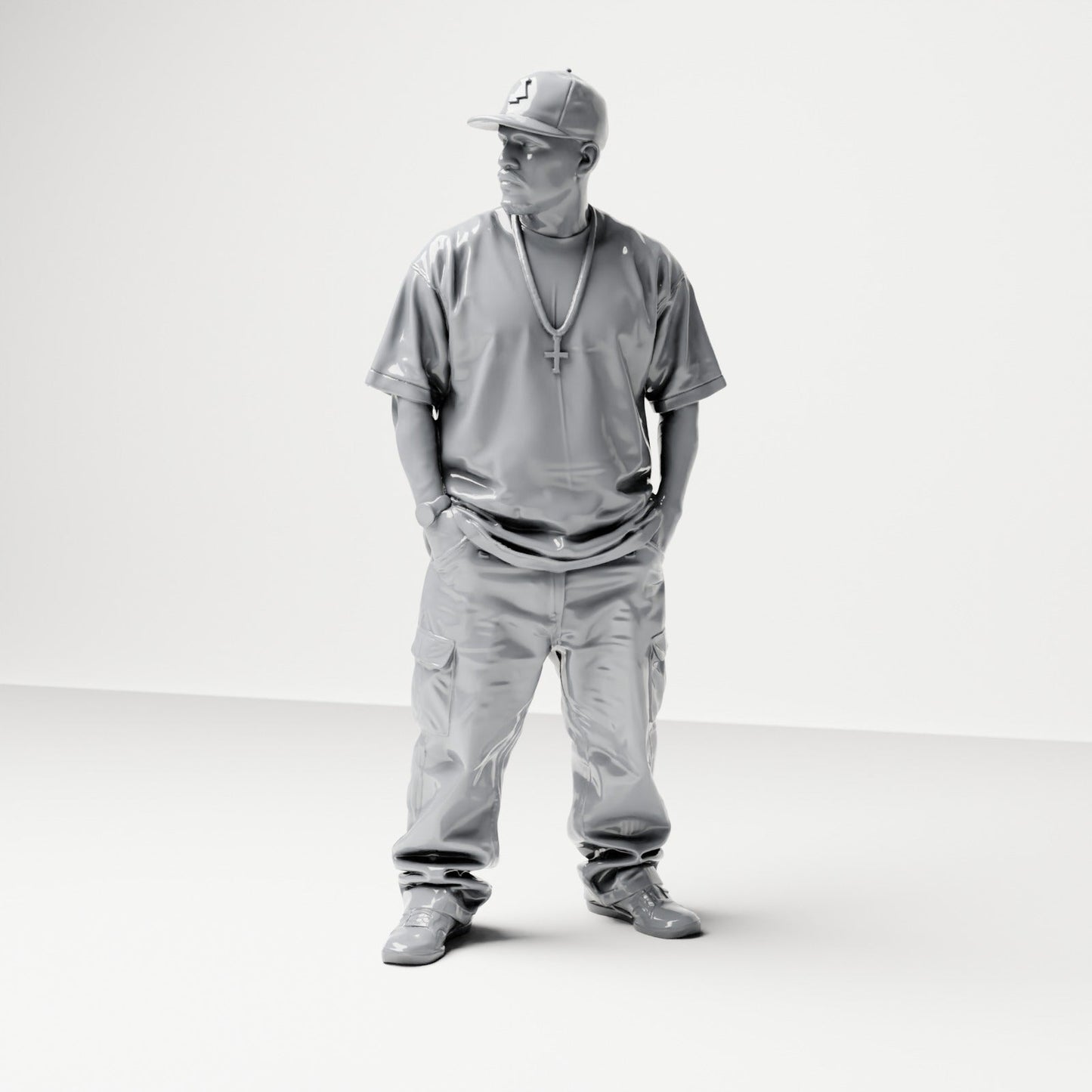 Diorama Modellbau Produktfoto 1: Diorama Figuren-Set: Hip-Hop, Urban und Streetwear Figuren-Set