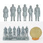 Produktfoto Figur H0, 1:72 - 0: Passanten Figuren Set (6 Figuren)