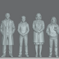 Produktfoto Figur H0, 1:72 - 0: Passanten Figuren Set (6 Figuren)