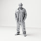 Diorama modélisme photo de produit 0 : Figurine debout : homme en tenue de rue avec les mains dans les poches (B027)