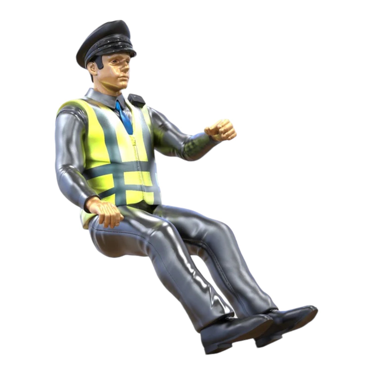 Photo produit de modélisme de diorama 4 : set de figurines de diorama : police de la circulation et contrôle routier (n° S96)