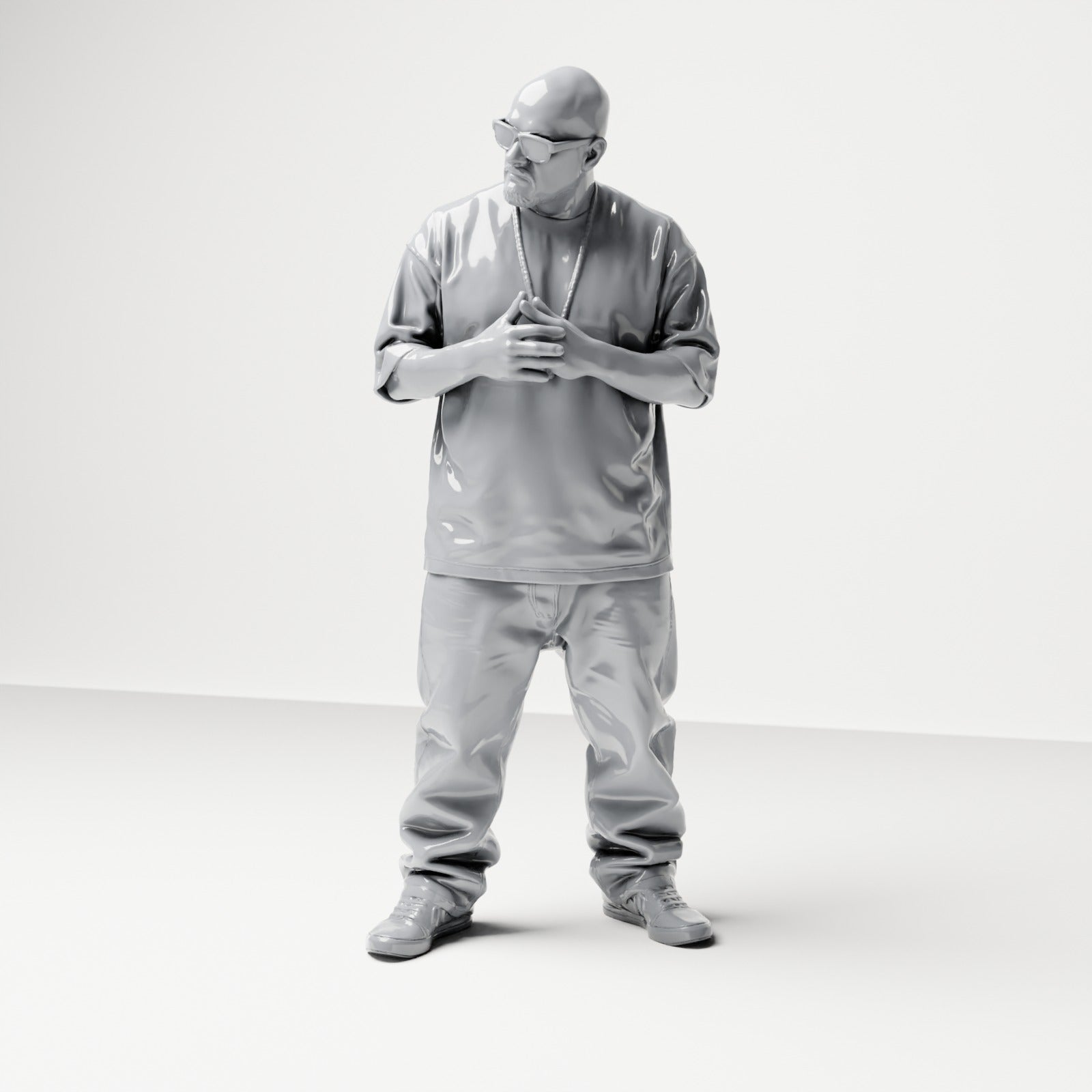 Diorama Modellbau Produktfoto 3: Diorama Figuren-Set: Hip-Hop, Urban und Streetwear Figuren-Set