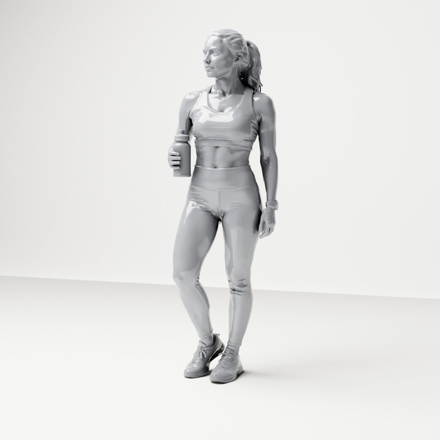 Photo produit de modélisme pour diorama 2 : Set de figurines de sport, loisirs et athlètes - 8 figurines