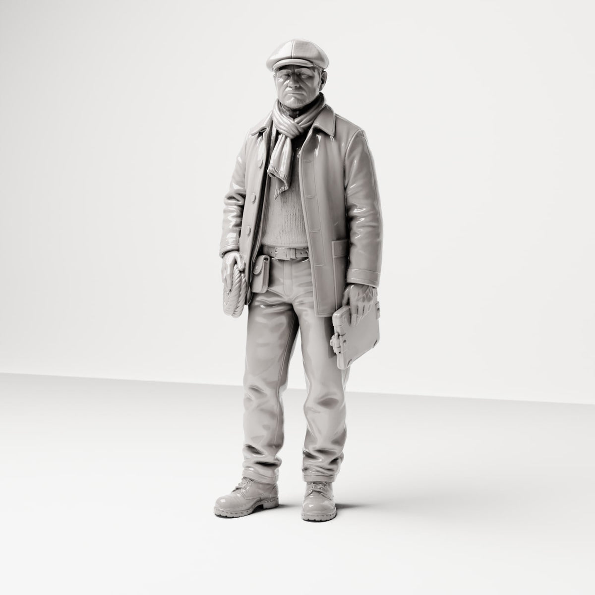 Photo produit de modélisme de diorama 3 : Set de figurines de diorama : ouvriers historiques du port et des docks des années 1920-1930